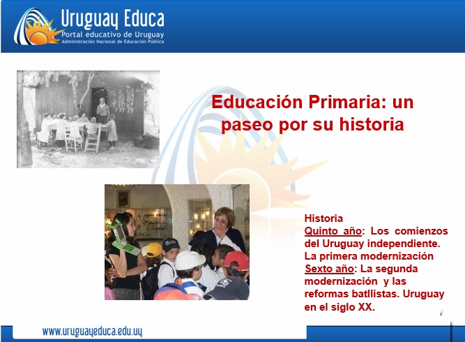 Educación Primaria: Un Paseo Por Su Historia | Uruguay Educa